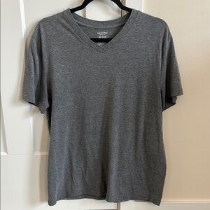 Arizona Jean Company Men's Gray V-Neck T-Shirt